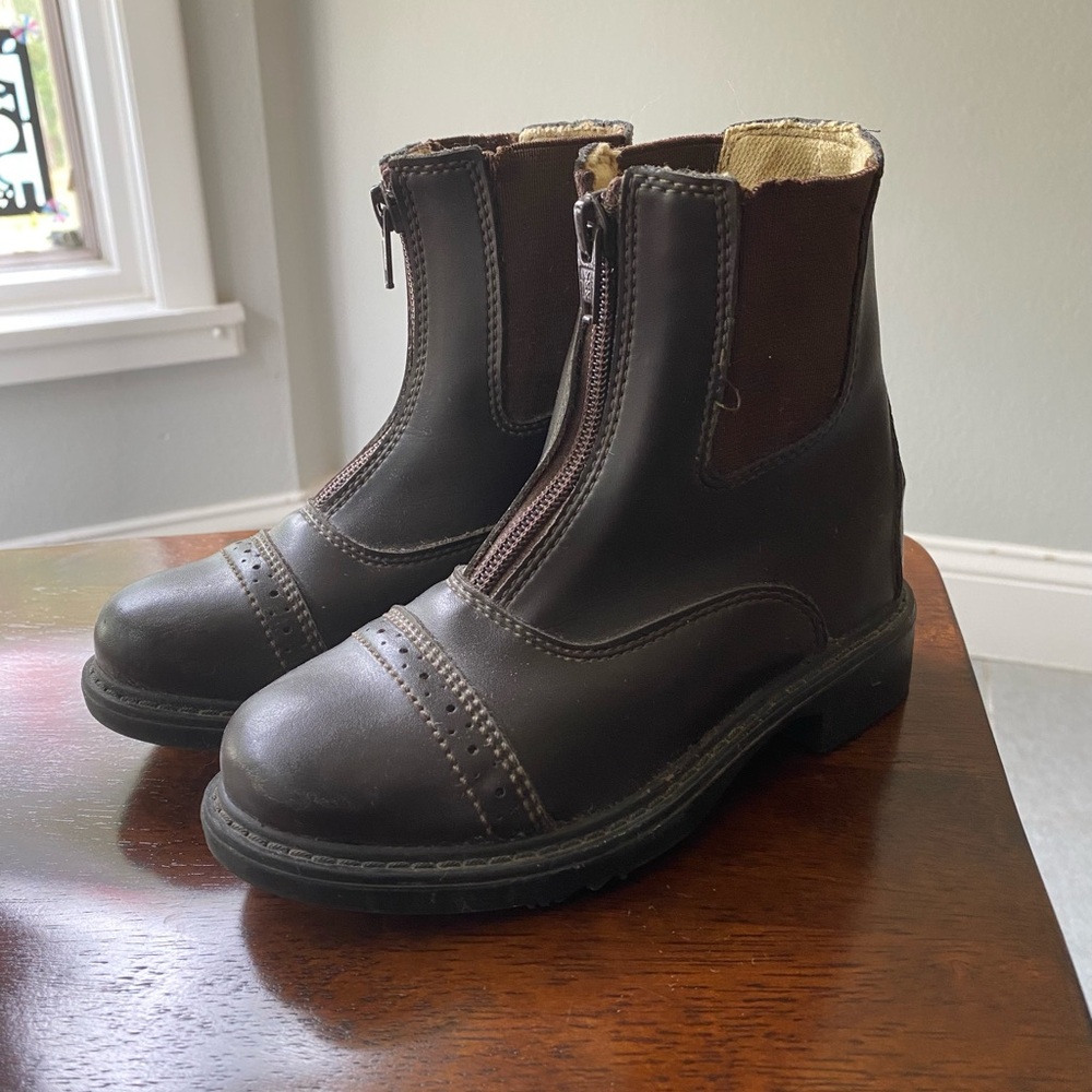 TuffRider paddock boots girls size 12